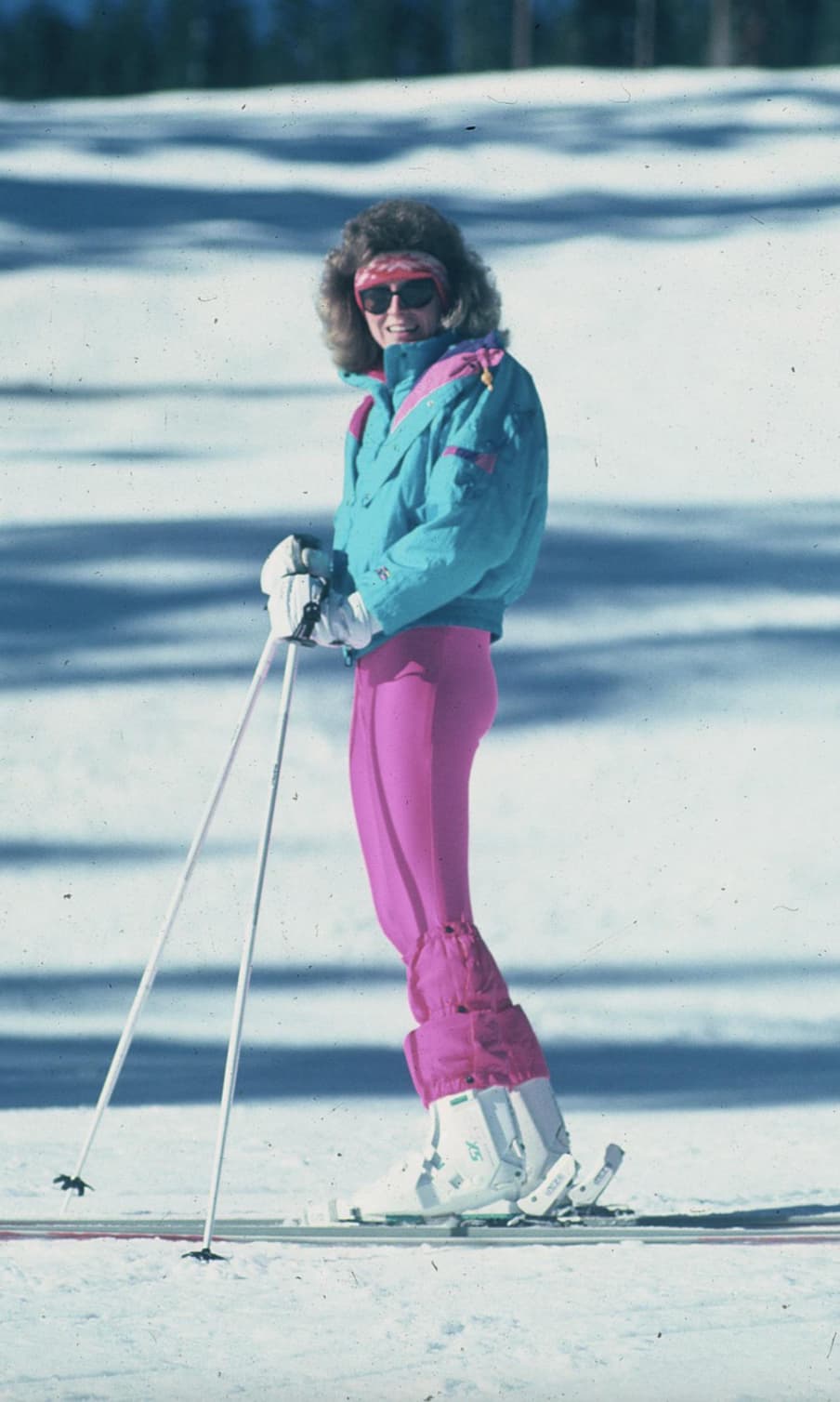 1980s ski outfit women